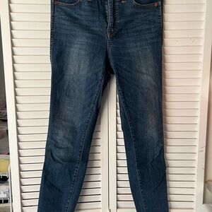 madewell 10 high rise skinny jeans size 27